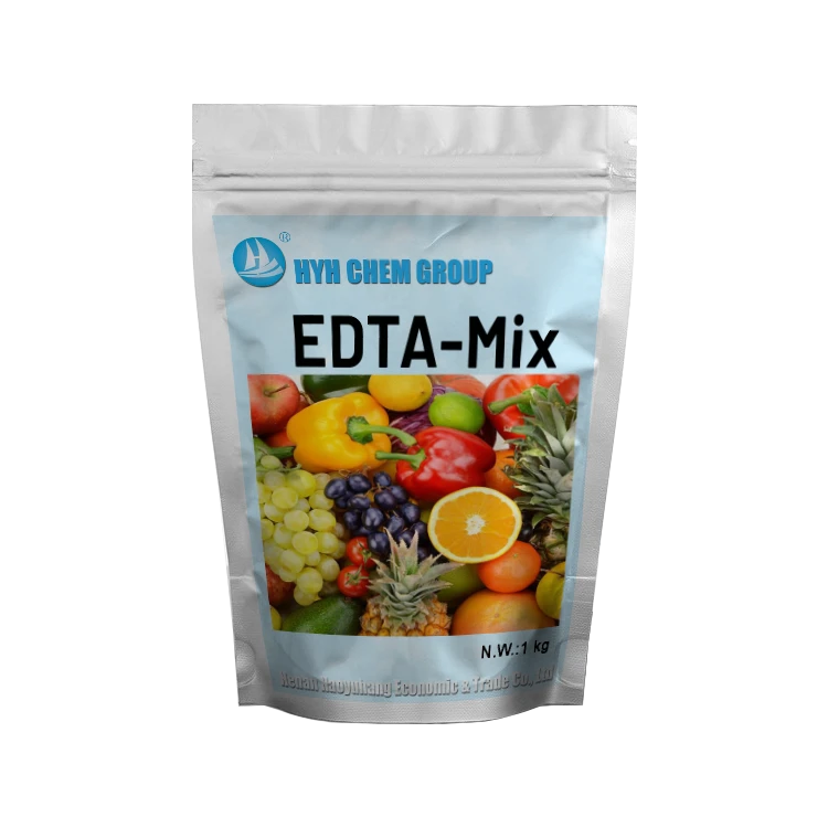 Organic Fertilizer Water-soluble Mixture -EDTA Trace Elements Zn/Fe/Mn/Cu/Mo/Mg EDTA Mixed Powder suppliers